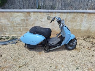 Aprilia Habana 50cc Scooter Azul