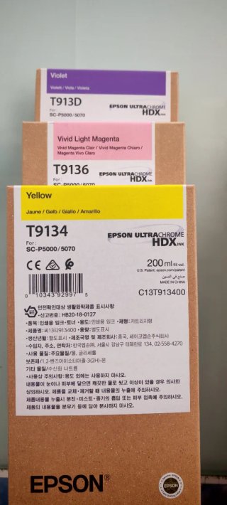 Cartuchos Epson T9134, T9136, T9135, T913D, T9131,