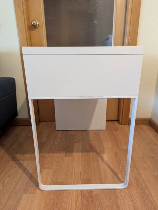 Escritorio Ikea MICKIE blanco pequeño