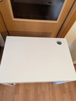 Escritorio Ikea MICKIE blanco pequeño