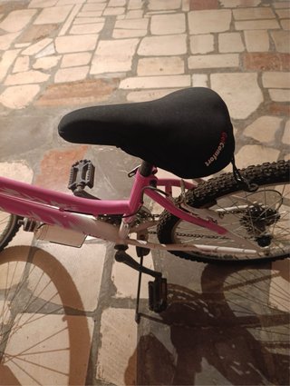 Bicicleta infantil rosa J-Wenti