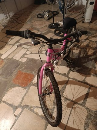 Bicicleta infantil rosa J-Wenti