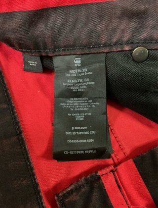 Bermuda de hombre de G-Star Raw (W28)