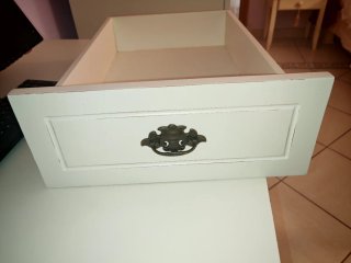 Grande Scrivania Design in Legno di Betulla Massello