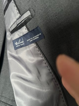 Traje de caballero Azul oscuro