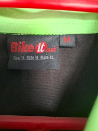 Camisa Mecánico Paddock Bike It Verde/Negro