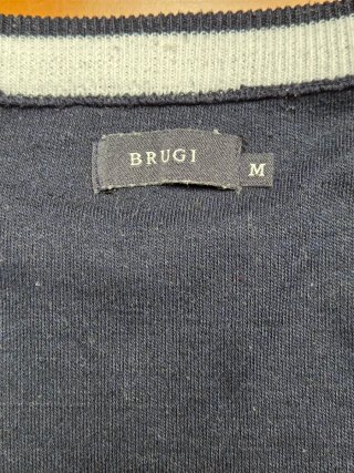 Maglioncino Brugi a righe blu e bianche, taglia M