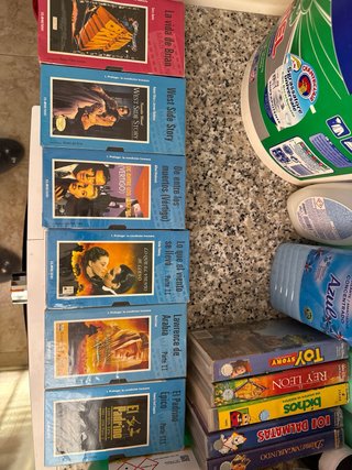 Lote 5 Películas VHS Disney Clásicos (Español)
