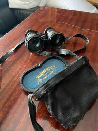 Prismáticos Vintage con Estuche
