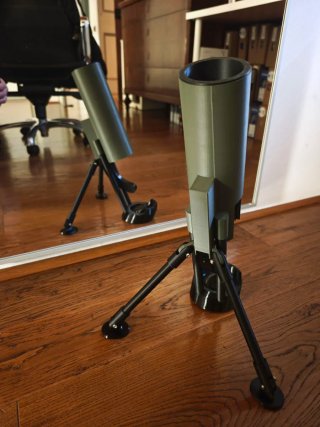 Apribottiglie per birra con design di mortaio stampato in 3D