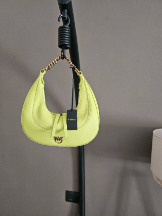 Pinko Hobo Mini Brioche Giallo