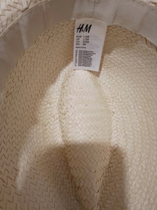 Sombrero de Paja Fedora Estilo Náutico.
