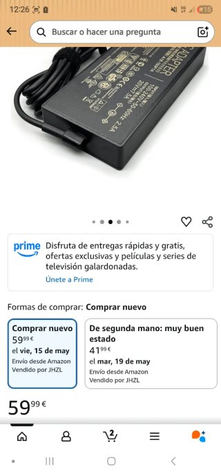 Cargador ASUS ROG JHZL