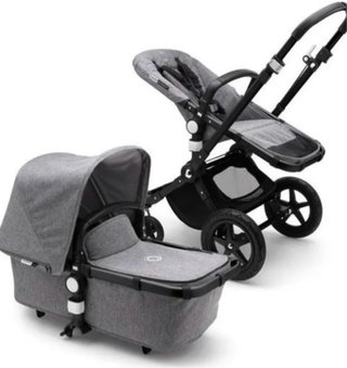 Bugaboo Camaleon gris con capazo