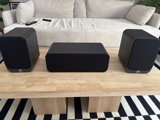 Set Altavoces Q Acoustics 3090C + 3020 Negro