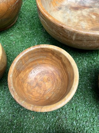Set ciotole in legno
