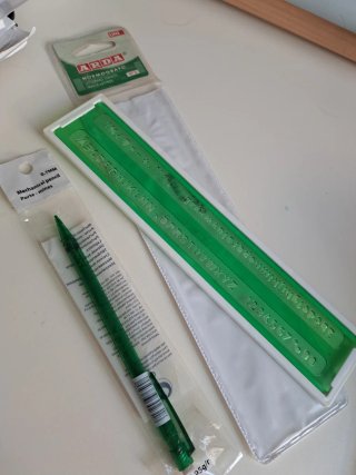 Normografo 5mm ISO Lettering Guides