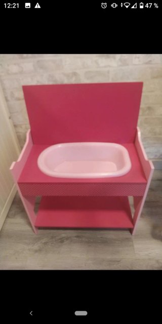 Conjunto Capacho, Bañera, Accesorios.De Cuevas Toy