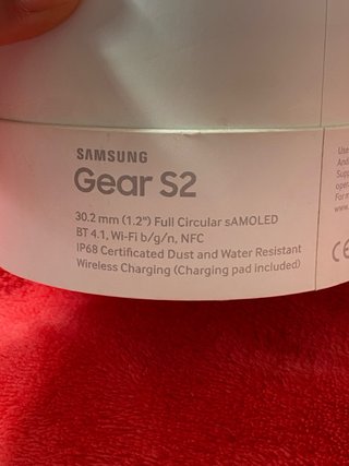 Samsung Gear S2 Smartwatch Negro
