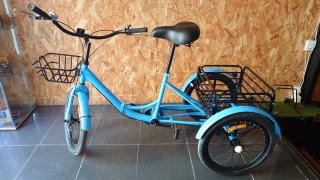 Triciclo Azul Ruedas 20