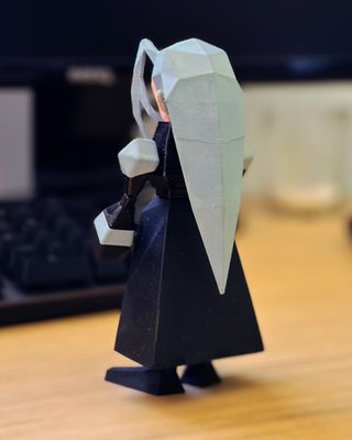 Figura Sephiroth - Final Fantasy VII - Low Poly