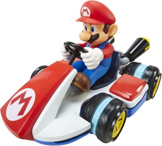 Nintendo Mario radio control acrobacias niños