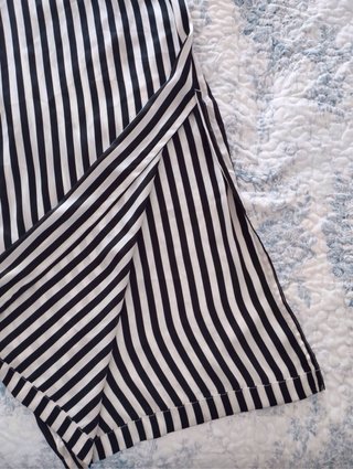 Pantalón palazzo raso rayas