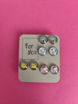 Pendientes Sanrio variados