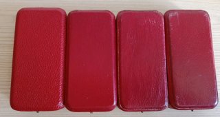Estuches para medallas (4 unidades)