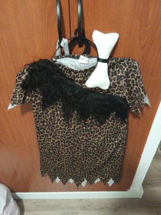 Disfraz Cavernícola Unisex Talla 5-6