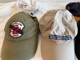 Lote 8 Gorras Originales: Ralph Lauren, Levi's, U.