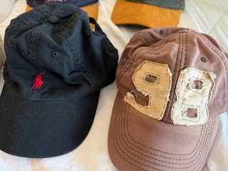 Lote 8 Gorras Originales: Ralph Lauren, Levi's, U.