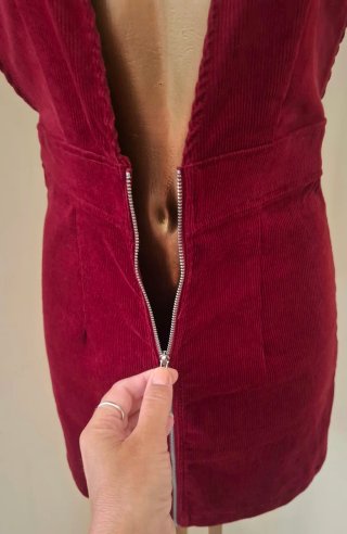 Abito Jumper H&M Rosso Tg. 44