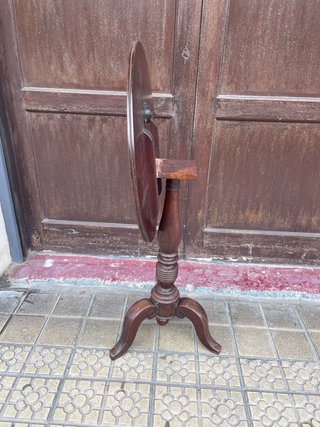 Velador de madera plegable