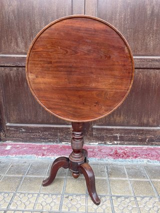 Velador de madera plegable