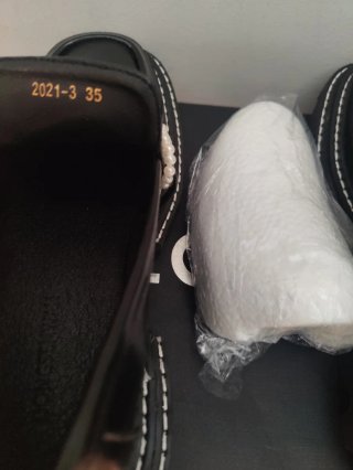 Mocasines negros LODI con perlas/piel