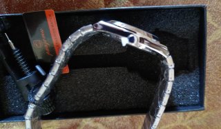 Orologio uomo Paazomu quarzo blu/argento
