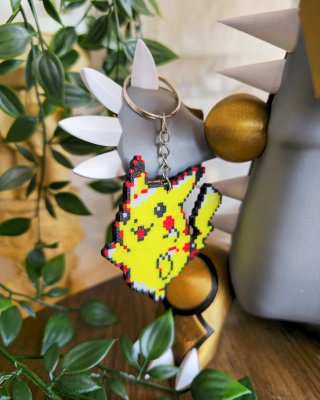 Pokemon Pixel Keychain