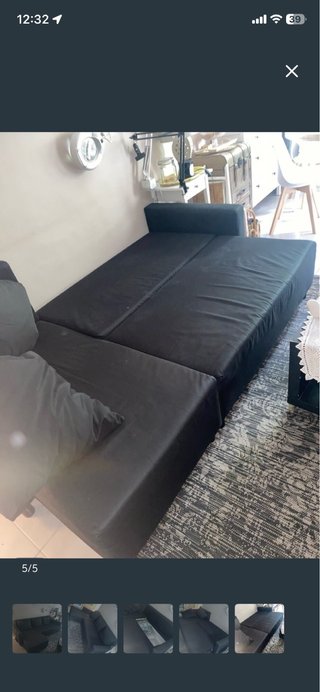 Sofá Cama Chaise Longue Ikea 3 Plazas