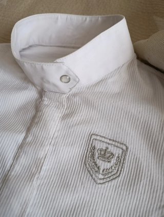 Camisa concurso hípica blanca
