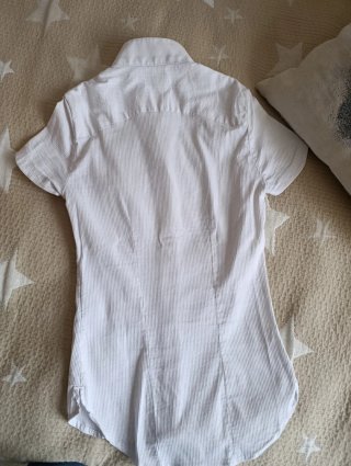 Camisa concurso hípica blanca