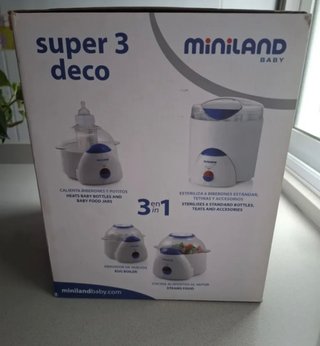Miniland Super 3 Deco Calienta Biberones