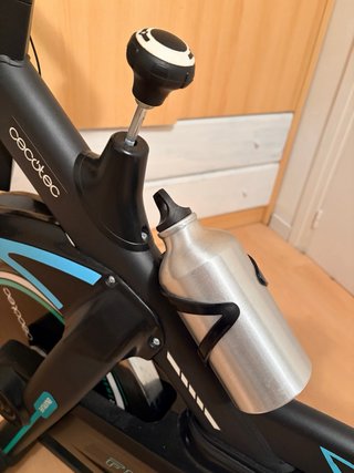 Bicicleta Estática Cecotec Negra y Azul