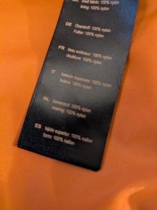 Cazadora Alpha Industries MA-1 TT Negra Talla S
