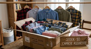 Stock 10 Camicie Firmate - Mix Brand