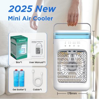 SWGOTA mini aire acondicionado portátil 5en1