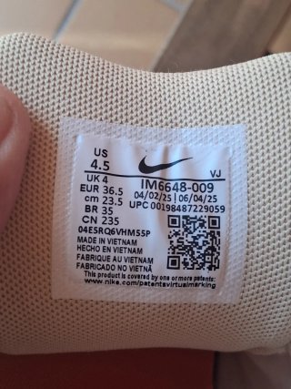 Nike P-6000  IM-6648-009 Gris/Blanco N° 36.6