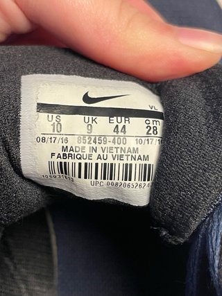 Deportivas Nike Azul y Blanco