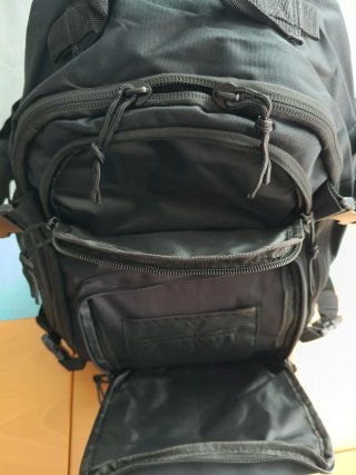 Mochila Táctica 40L Negra