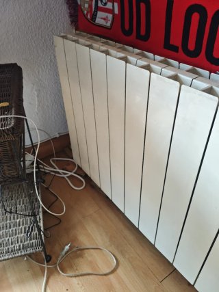 Radiador aluminio 14 módulos blanco
